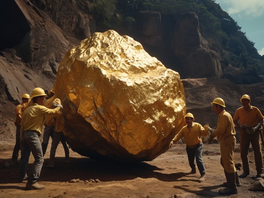 La Pepita Canaã: Una delle Più Grandi del Mondo - Oro Autentico ...